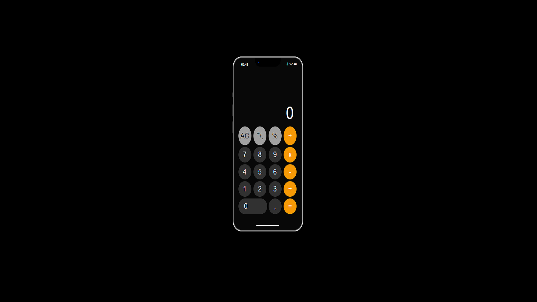 iPhone Calculator